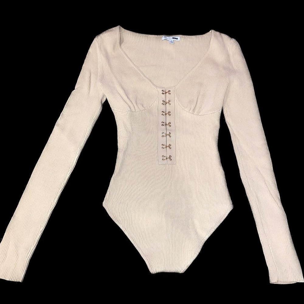 Hooked Nude Body Suit